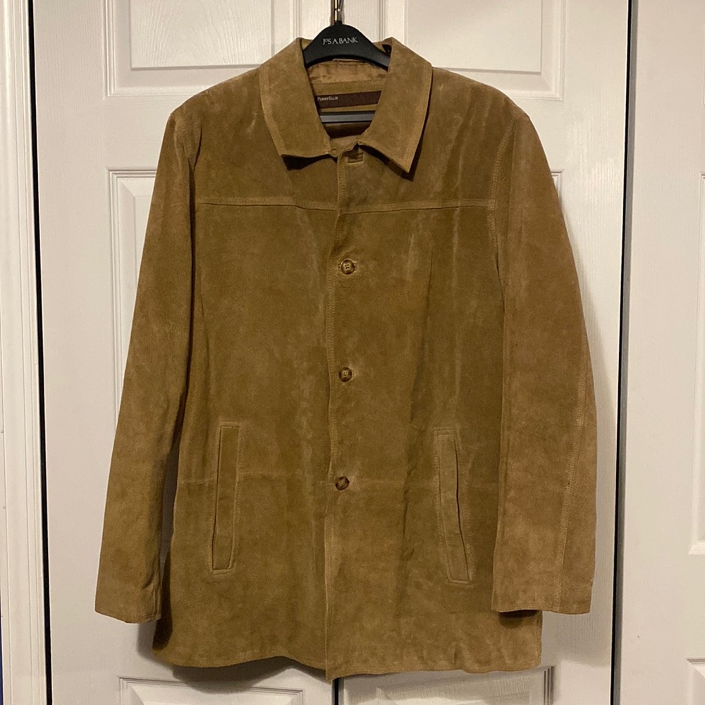Perry Ellis 100% Leather Jacket